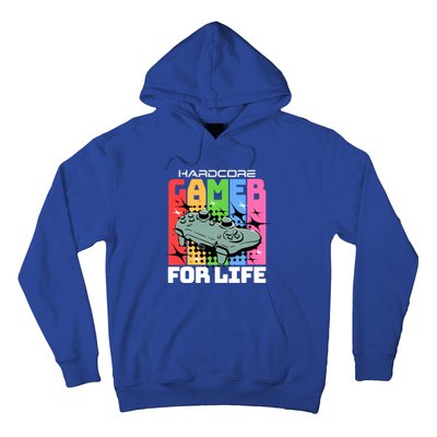 Hardcode Gamer For Life Funny Gaming Cool Gift Hoodie