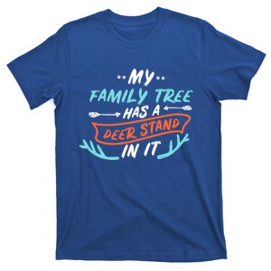 Hunting Gift Family Tree Has A Deer Stand Hunt Gift T-Shirt