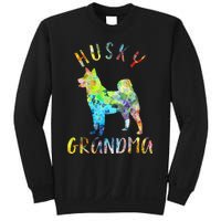 Husky Grandma Funny Siberian Husky Owner Sweatshirt