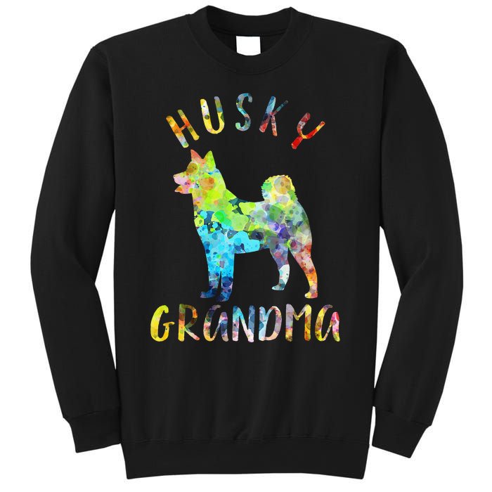 Husky Grandma Funny Siberian Husky Owner Sweatshirt