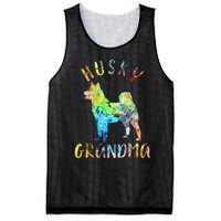 Husky Grandma Funny Siberian Husky Owner Mesh Reversible Basketball Jersey Tank