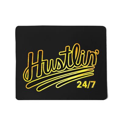 Hustling Gift For Entrepreneur Hustler Boss Hip Hop Lover Mousepad