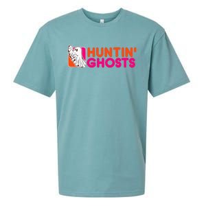 Hunting Ghosts Ghost Hunter Paranormal Activity Halloween Sueded Cloud Jersey T-Shirt