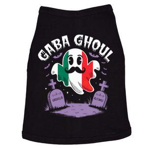 Halloween Graveyard Gaba Ghoul Ghost Funny Italian Gabagool Doggie Tank