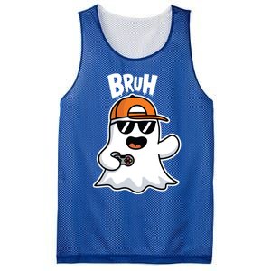 Halloween Ghost Gamer Hand Controller Video Game Gaming Gift Mesh Reversible Basketball Jersey Tank