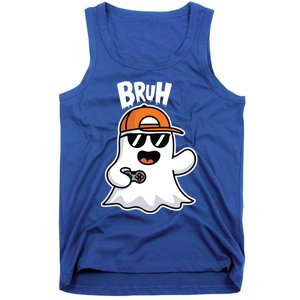 Halloween Ghost Gamer Hand Controller Video Game Gaming Gift Tank Top