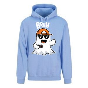 Halloween Ghost Gamer Hand Controller Video Game Gaming Gift Unisex Surf Hoodie