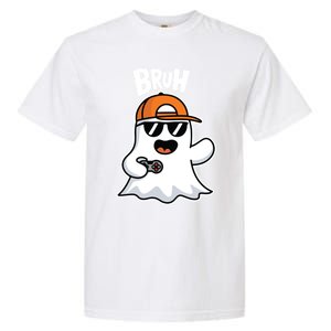 Halloween Ghost Gamer Hand Controller Video Game Gaming Gift Garment-Dyed Heavyweight T-Shirt