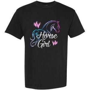 Horse Girl Gift For Horse Lover Equestrian Rider Teen Women Meaningful Gift Garment-Dyed Heavyweight T-Shirt