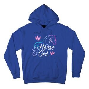 Horse Girl Gift For Horse Lover Equestrian Rider Teen Women Meaningful Gift Tall Hoodie