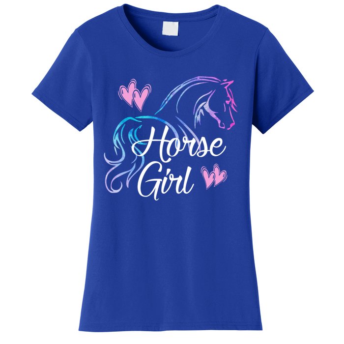 Horse Girl Gift For Horse Lover Equestrian Rider Teen Women Meaningful Gift Women's T-Shirt