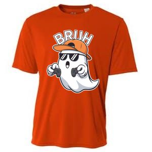 Halloween Ghost Gamer Hand Controller Video Game Gaming Gift Cooling Performance Crew T-Shirt