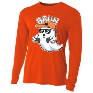 Halloween Ghost Gamer Hand Controller Video Game Gaming Gift Cooling Performance Long Sleeve Crew