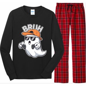 Halloween Ghost Gamer Hand Controller Video Game Gaming Gift Long Sleeve Pajama Set