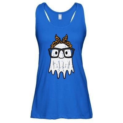 Halloween Ghost Glasses Cute Costume Ladies Essential Flowy Tank
