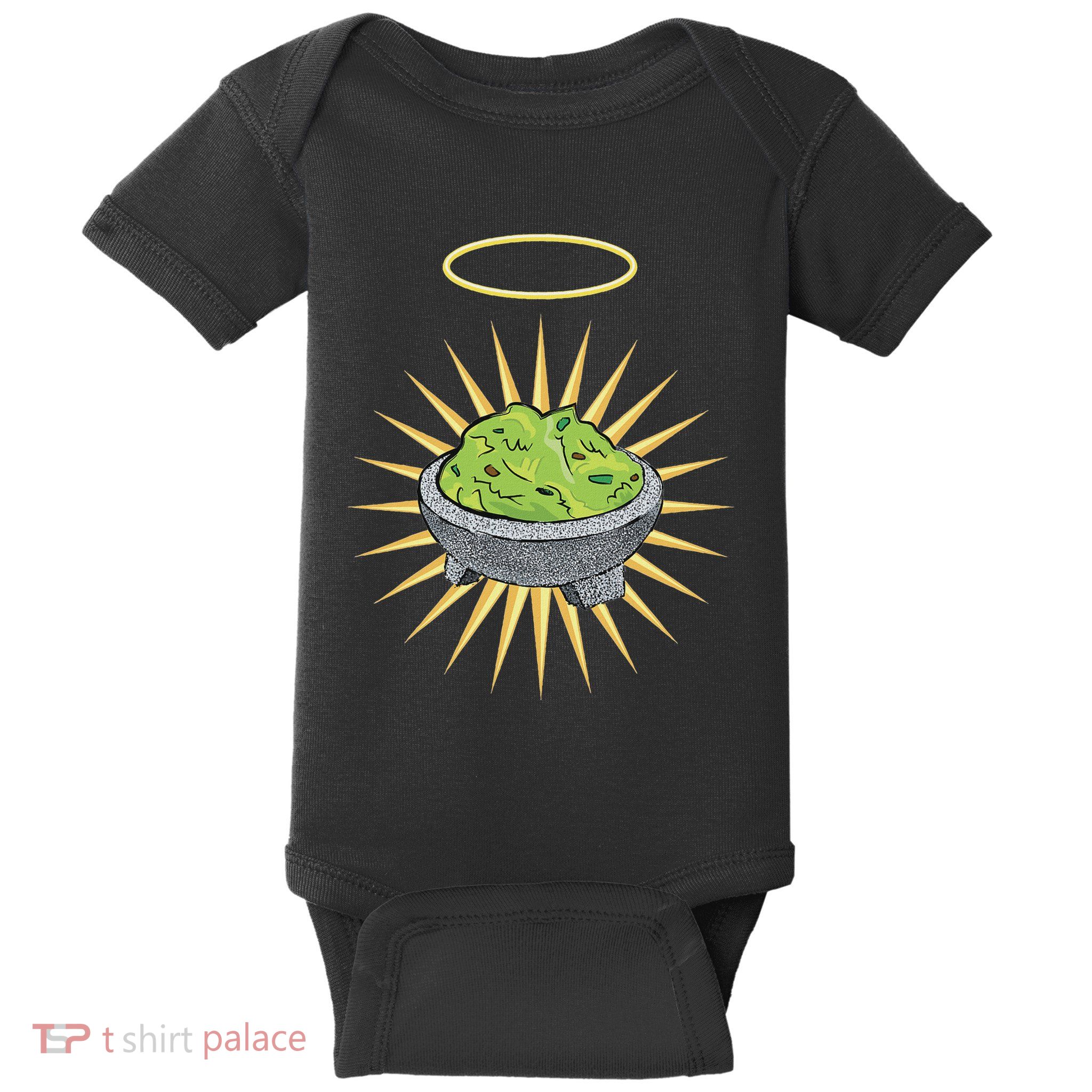 Holy Guacamole Guac Avocado Lover Funny Mexican Food Baby Bodysuit
