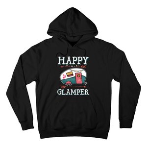 Happy Glamper Gift Outdoor Glamping Camping Men Women Gift Hoodie