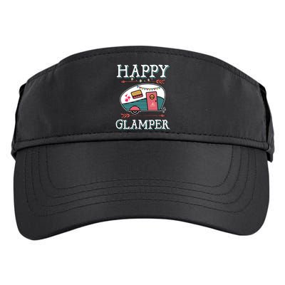Happy Glamper Gift Outdoor Glamping Camping Men Women Gift Adult Drive Performance Visor