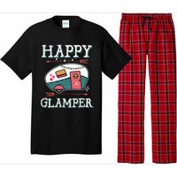 Happy Glamper Gift Outdoor Glamping Camping Men Women Gift Pajama Set