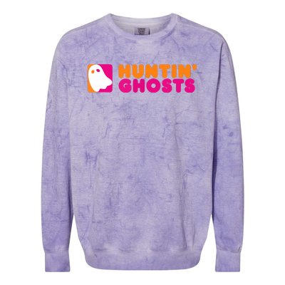 Huntin' Ghosts Ghost Hunting Colorblast Crewneck Sweatshirt