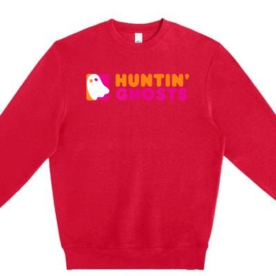 Huntin' Ghosts Ghost Hunting Premium Crewneck Sweatshirt