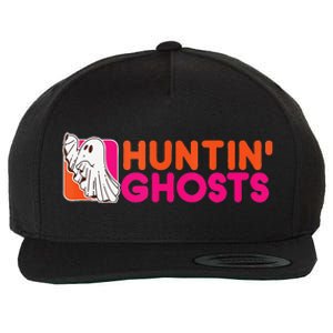 Hunting Ghosts Ghost Hunter Paranormal Activity Halloween Wool Snapback Cap