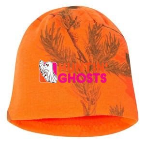 Hunting Ghosts Ghost Hunter Paranormal Activity Halloween Kati - Camo Knit Beanie