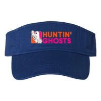 Hunting Ghosts Ghost Hunter Paranormal Activity Halloween Valucap Bio-Washed Visor