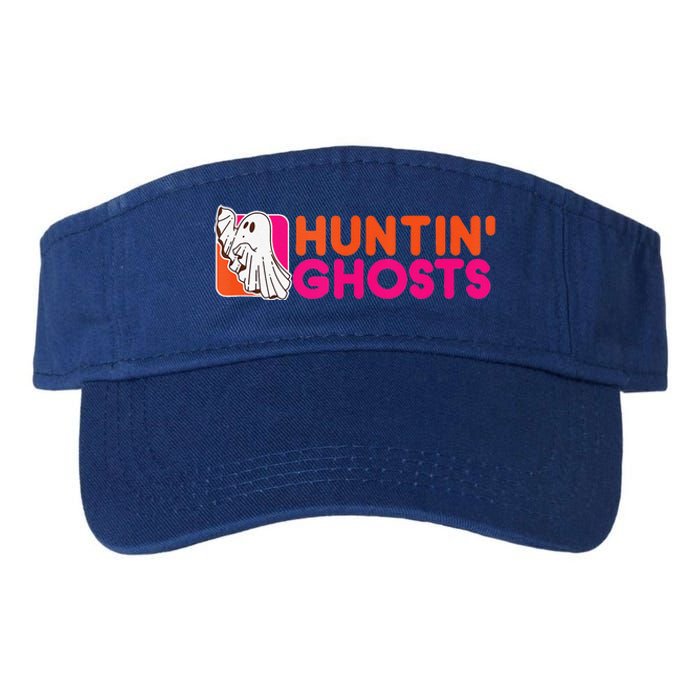 Hunting Ghosts Ghost Hunter Paranormal Activity Halloween Valucap Bio-Washed Visor