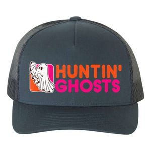 Hunting Ghosts Ghost Hunter Paranormal Activity Halloween Yupoong Adult 5-Panel Trucker Hat