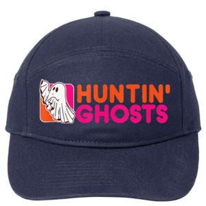 Hunting Ghosts Ghost Hunter Paranormal Activity Halloween 7-Panel Snapback Hat