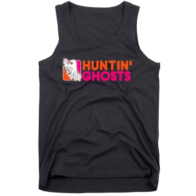 Hunting Ghosts Ghost Hunter Paranormal Activity Halloween Tank Top