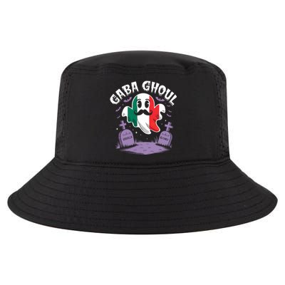 Halloween Graveyard Gaba Ghoul Ghost Funny Italian Gabagool Cool Comfort Performance Bucket Hat