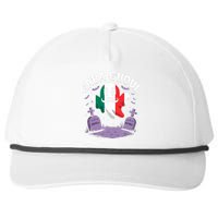 Halloween Graveyard Gaba Ghoul Ghost Funny Italian Gabagool Snapback Five-Panel Rope Hat