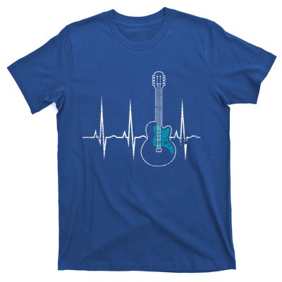 Heartbeat Guitarist Guitar Meaningful Gift T-Shirt