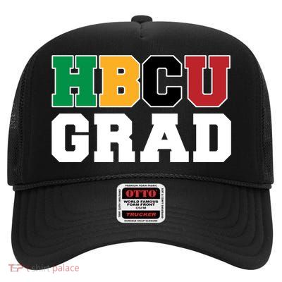 Hbcu Grad Gift High Crown Mesh Back Trucker Hat