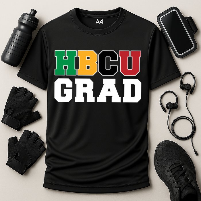 Hbcu Grad Gift Cooling Performance Crew T-Shirt