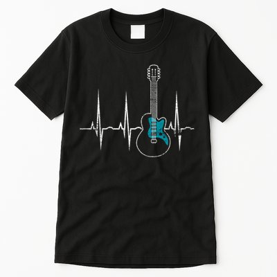 Heartbeat Guitarist Guitar Great Gift Tall T-Shirt