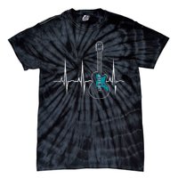 Heartbeat Guitarist Guitar Great Gift Tie-Dye T-Shirt