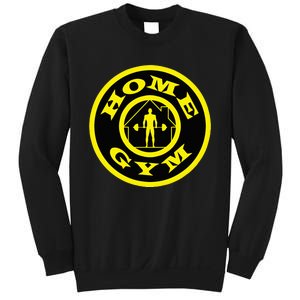 Home Gym GoldS Bodybuilding Weightlifting Fitness Parody Sweatshirt