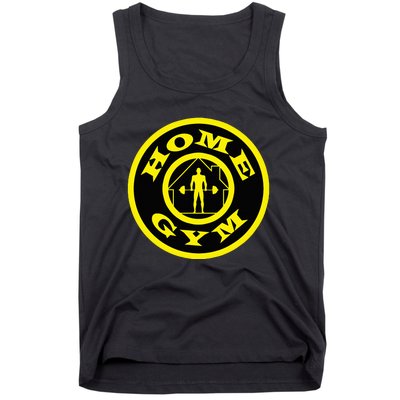 Home Gym GoldS Bodybuilding Weightlifting Fitness Parody Tank Top