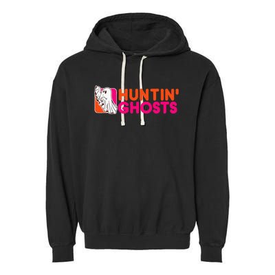 Hunting Ghosts Ghost Hunter Paranormal Activity Halloween Garment-Dyed Fleece Hoodie