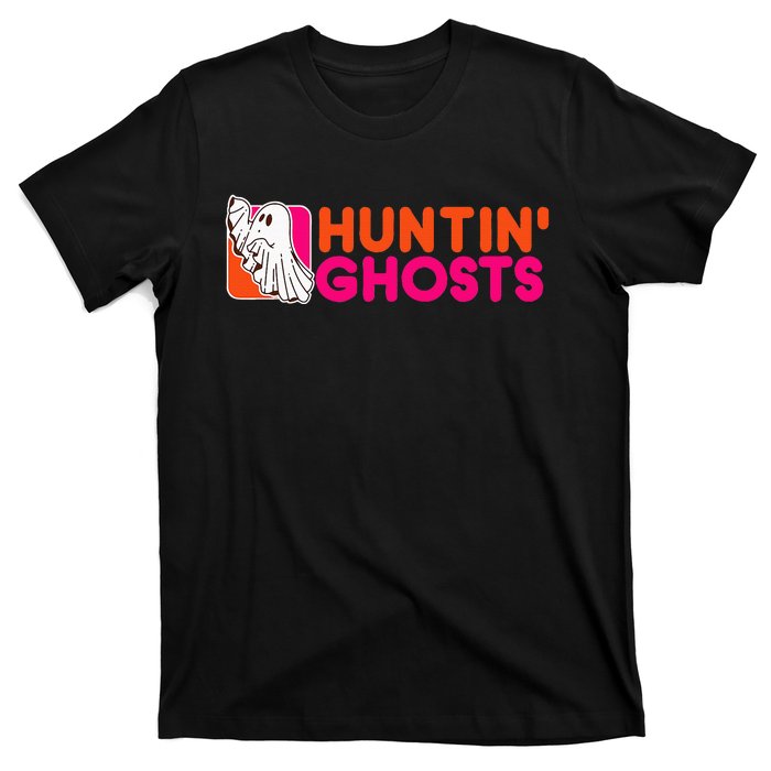 Hunting Ghosts Ghost Hunter Paranormal Activity Halloween T-Shirt