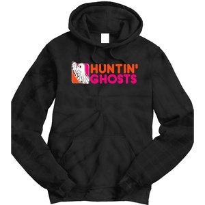 Hunting Ghosts Ghost Hunter Paranormal Activity Halloween Tie Dye Hoodie