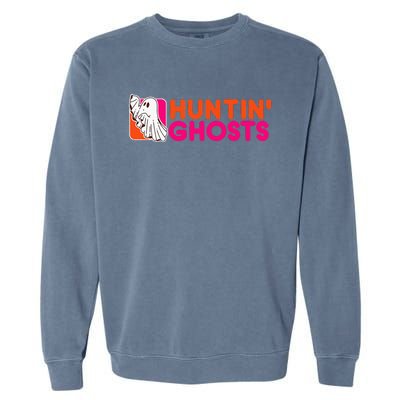 Hunting Ghosts Ghost Hunter Paranormal Activity Halloween Garment-Dyed Sweatshirt