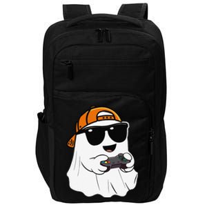 Halloween Ghost Gamer Scary Costume Gaming Gift Impact Tech Backpack