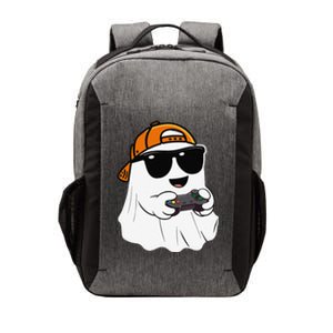 Halloween Ghost Gamer Scary Costume Gaming Gift Vector Backpack