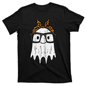 Halloween Ghost Glasses Cute Costume Girl Kid Toddler Wo T-Shirt