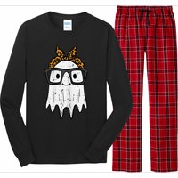 Halloween Ghost Glasses Cute Costume Girl Kid Toddler Wo Long Sleeve Pajama Set