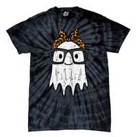 Halloween Ghost Glasses Cute Costume Girl Kid Toddler Wo Tie-Dye T-Shirt